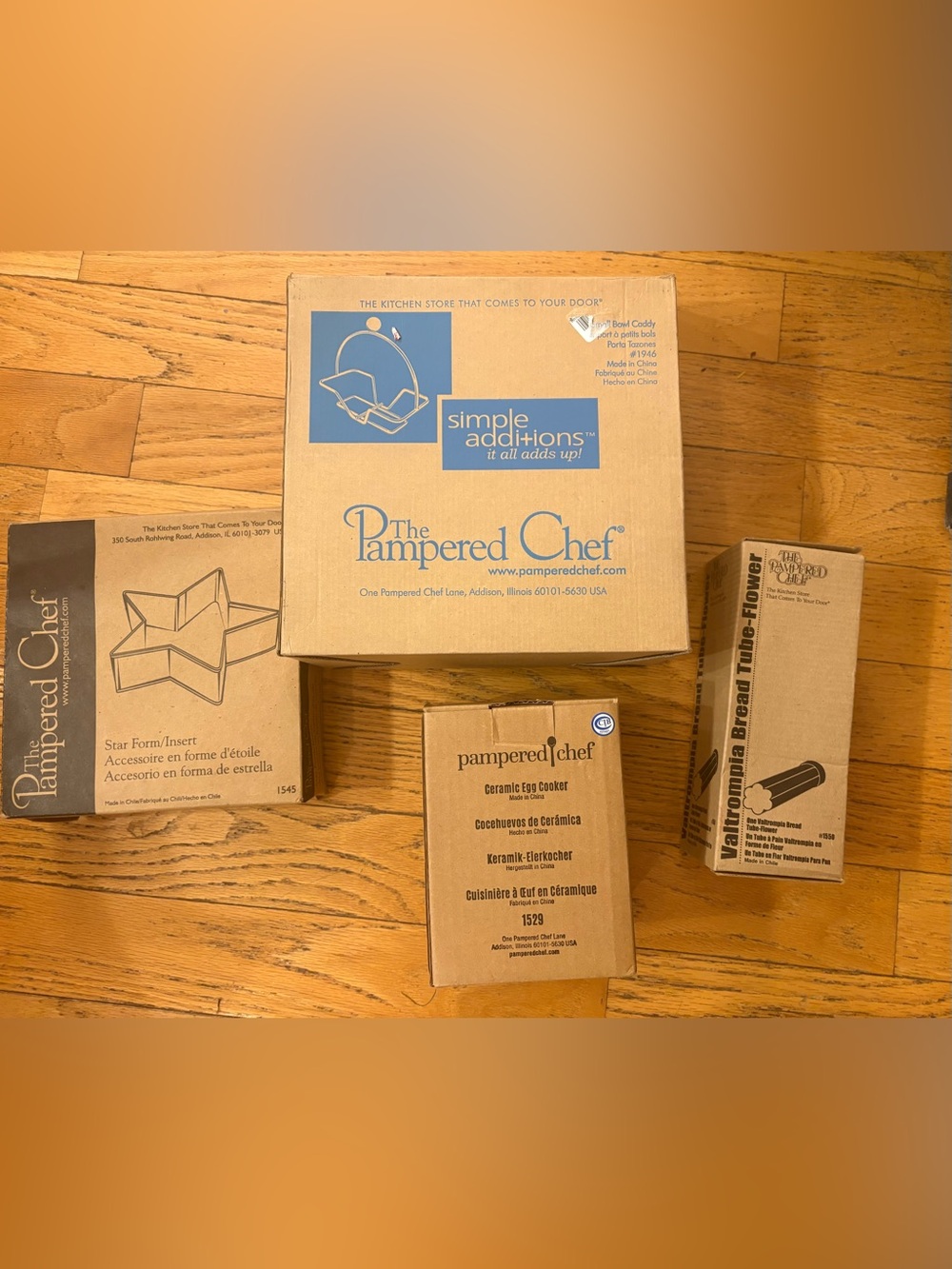 Pampered Chef BUNDLE! Ceramic Egg Cooker/Star & more!